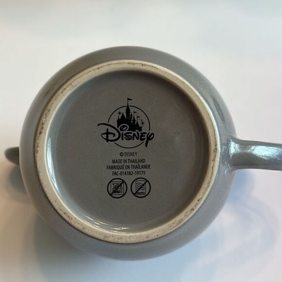 Disney Store Mickey Mouse Ears Gray Metallic Silver Coffee Mug 20oz - Picture 7 of 8